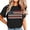 Black, variant on America 250 Shirt Womens 3/4 Sleeve Patriotic Graphic Tee Summer Casual Outdoor Top Black L