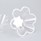 thumbnail image 3 of Kearding Cuenco transparente para helado en forma de flor, 100 piezas, para casa, centro comercial, portátil, apilable, de un solo , para Cocina y Comedor, 3 of 6