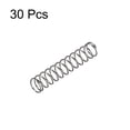 thumbnail image 2 of Unique Bargains Compression Spring,6mm OD,0.5mm Wire Size,16.5mm Compressed Length,30mm Free Length,8N Load Capacity,30pcs, 2 of 4