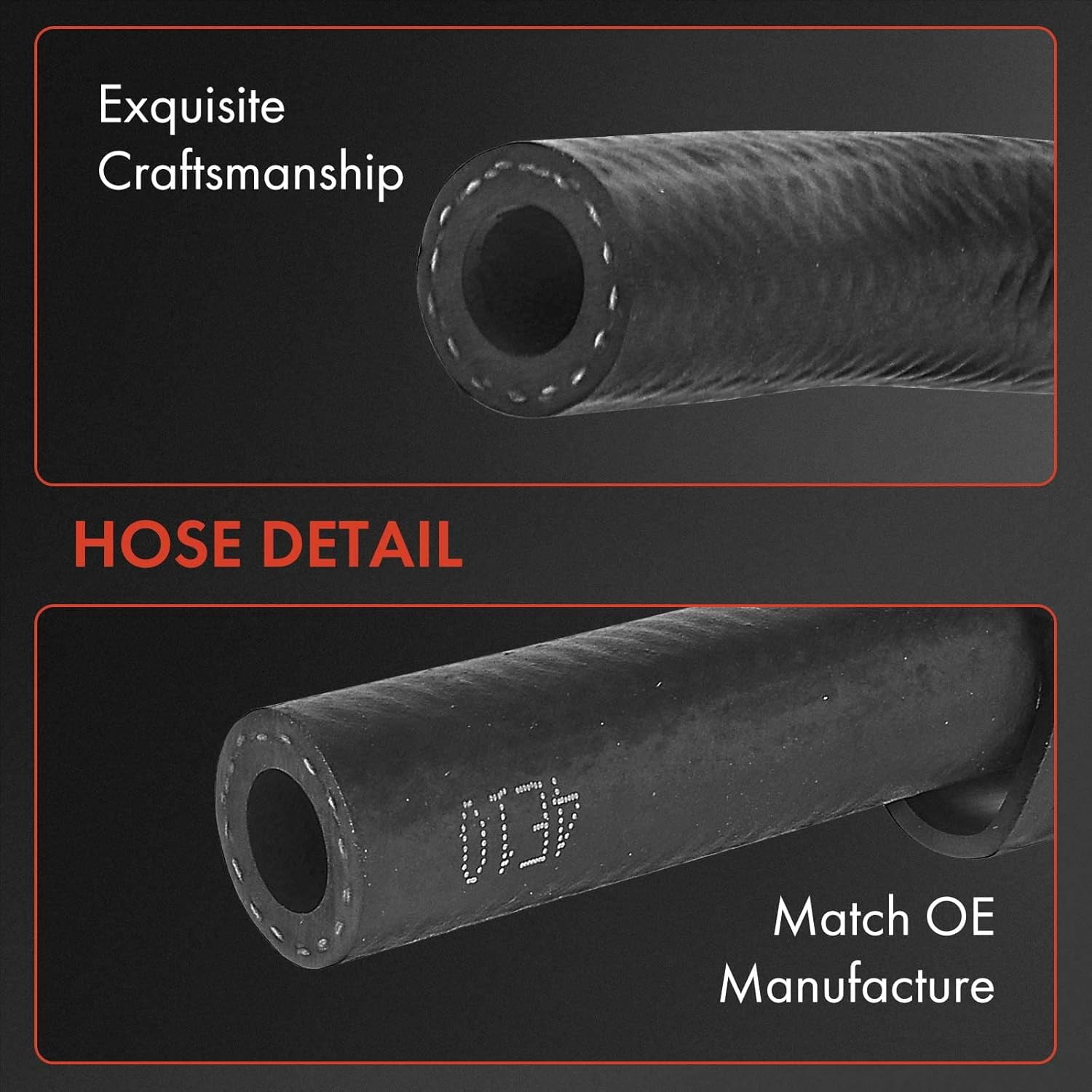 A-Premium Power Steering Hose Return Hose Line Assembly Compatible with Honda CR-V CRV 2007-2011 L4 2.4L Gear/Rack Pinion To Reservoir