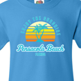 thumbnail image 4 of Inktastic Summer Enjoy the Sunshine Pensacola Beach Florida in Blue Youth T-Shirt, 4 of 5