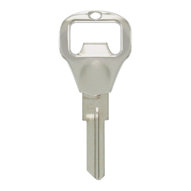 Abridor de botellas Hillman universal con llave en blanco de doble cara