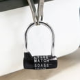 thumbnail image 4 of 5-Letter Combination Padlock Black, 4 of 4