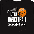 thumbnail image 4 of Inktastic Auntie's Little Basketball Fan Boys or Girls Long Sleeve Toddler T-Shirt, 4 of 5