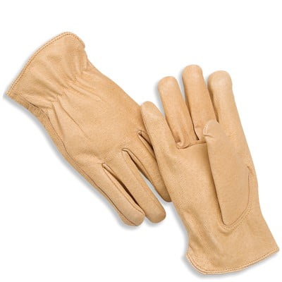 

NS Hand Protection Premium Grain Pigskin Leather Driver s Gloves Small - (4 Pairs)