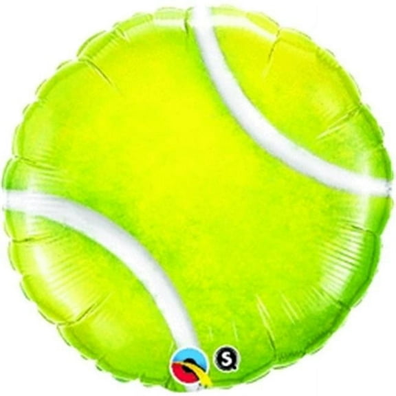 Tennis Ball Shaped 18" Mylar Balloon Party Sports