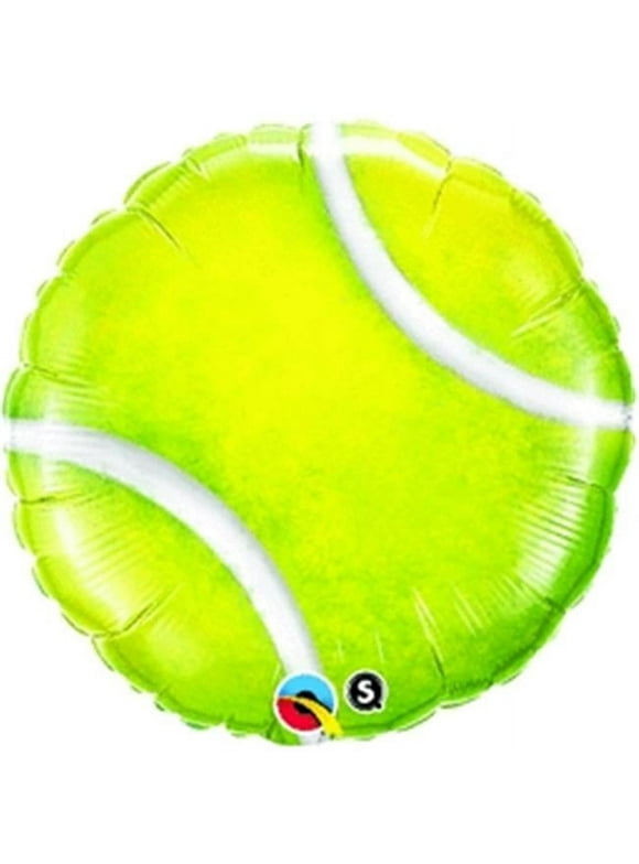 Tennis Ball Shaped 18" Mylar Balloon Party Sports