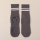 thumbnail image 1 of Calcetines de yoga, calcetines de longitud media, de algodón, antideslizantes, de silicona, para fitness en interiores, calcetines inferiores, calcetines deportivos para mujer, 1 of 6