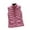 Hot Pink, variant on Ailaofu Puffer Vest Women Sleeveless Zip Up Outerwear Stand Collar Quilted Vest Warm Winter Jackets Coats with Pocket