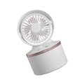 thumbnail image 1 of Matsuzay Ventilador de niebla de pulverización de agua portátil, miniventilador de mano recargable USB eléctrico, humidificador de aire acondicionado Electrodomésticos blanco Matsuzay HA004459-01B, 1 of 6
