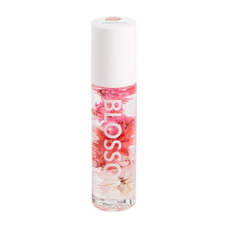 Flavored Vanilla Lip Gloss - Blossom Strawberry Flavored Lip Gloss