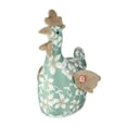 thumbnail image 2 of Northlight 10" Floral Easter Rooster Spring Decoration - Green/Brown, 2 of 3