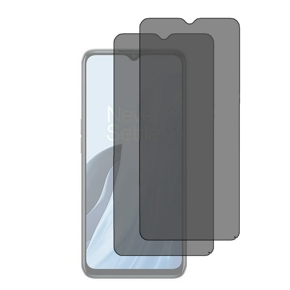 [2 Pack] Tempered Glass Screen Protector Privacy Anti Spy Protector for Oneplus Nord N300 5G