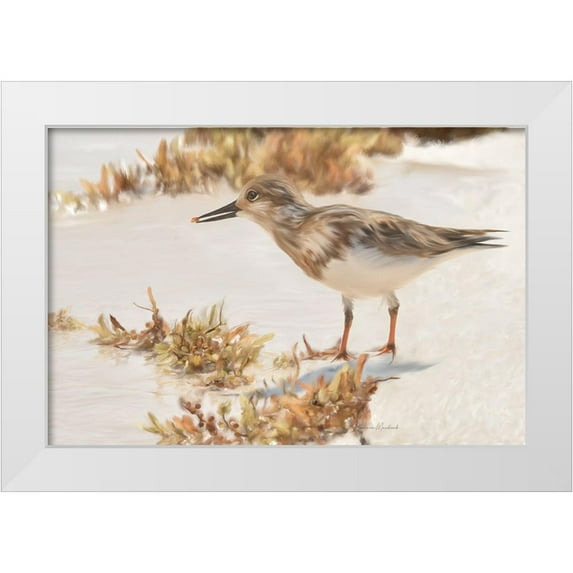 Murdock, Ramona 32x23 White Modern Wood Framed Museum Art Print Titled - The Lord Provides