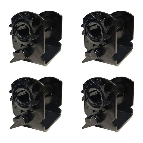 (4 Pack) Trailer Winch - Standard Sliding C Track - Low Profile