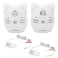 thumbnail image 1 of Wireless o Baby Monitor Two Way Talk Baby Monitor with Night Light Music, 1 of 4