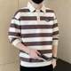 thumbnail image 5 of Ropa para hombre, camisetas con botones y rayas verdes, sudaderas, camisetas tipo polo para hombre, tendencias de moda de alta marca 2024, ropa de calle de calidad en oferta, 5 of 5