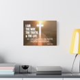 thumbnail image 5 of Bible Verse Canvas I Am The Way John 14:6 Wall Art Christian Home Decor, 5 of 12