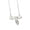 Silver, variant on Necklace for Women Ladies Creative Personality Uterus Pattern Rhinestone Metal Necklace Gift for Women