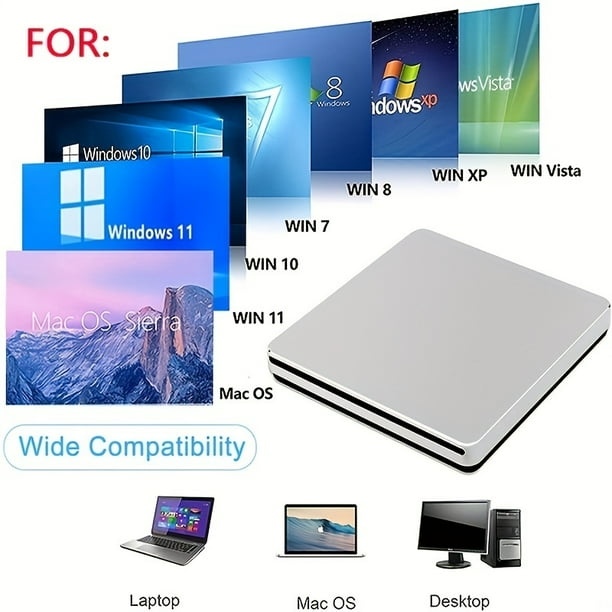 MacBook Air 本体 充電器 USB SuperDrive OS USB Superdrive External DVD/CD Reader And DVD/CD Burner For Apple