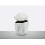 Ellia Lotus Leaf Porcelain Aroma Diffuser - Cordless Essential Oil Diffuser