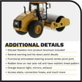 thumbnail image 5 of CAT Caterpillar CS11 GC Vibratory Soil Compactor with Operator High Line Series 1/50 Diecast Model by Diecast Masters 85589, 5 of 8