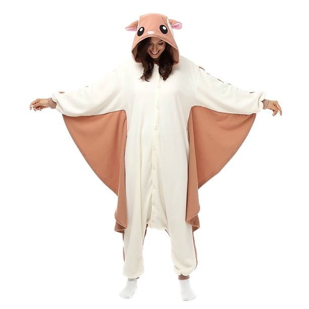 Pijama de franela Augper Clearance para mujer, de una pieza, con dibujos de animales, de forro polar, cálido y acogedor, para dormir en invierno.