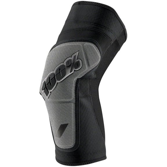 100% Ridecamp Knee Guards - Black/Gray Large