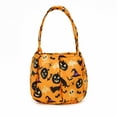 thumbnail image 2 of PYURTEP Halloween Bags, Large Portable Cloth Tote Bag with Pumpkin Ghost Print, Trick‑or‑Treat Candy Bucket for Halloween Party Favors, 2 of 7