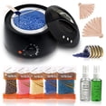 thumbnail image 1 of Calentador de Cera El&eacute;ctrico,Kit Calentador de Cera,Pro Wax100,con 500Gramos de Cera Espa&ntilde;ola para Depilacion Spa,Adecuado Casero Spa Cara Brazos Axilas Piernas,con2 Frascos de S, 1 of 8