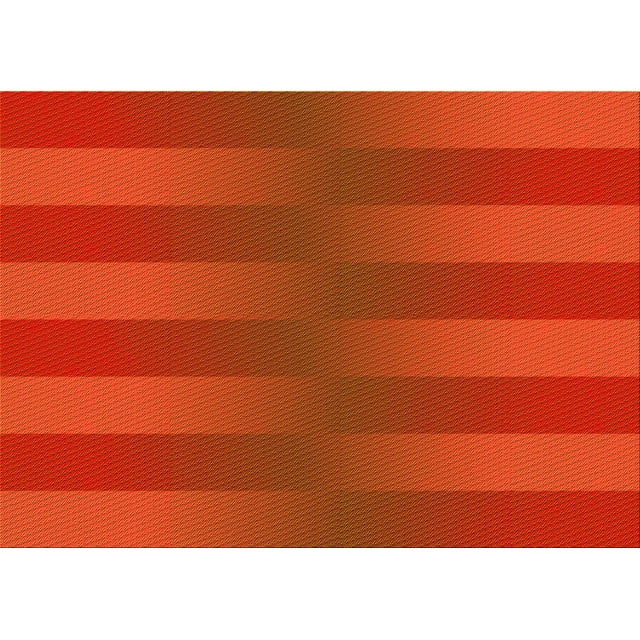 Ahgly Company Tapis Rectangulaire Lavable en Machine Intérieur Transitionnel Rouge Écarlate, 6 Pieds x 9 Pieds