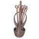 thumbnail image 4 of Cubiertos De Cuchara, Juego De Postre De Cuchara De Acero Inoxidable Seguro, Para Café, Fruta, Hotel, Hogar Cergrey Bronce rojo, 4 of 8