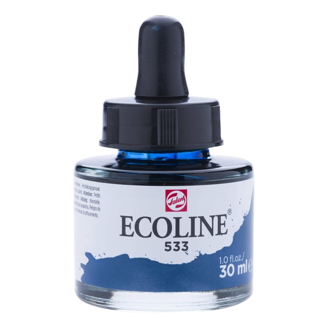 Acuarela Líquida Ecoline 30ml Royal Talens azul 30 ml