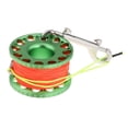 thumbnail image 4 of yotijar Scuba Diving Reel Wreck Cave Finger Spool Wreck Scuba Diving Tech Spool Reel with Double Ended Bolt Snap Clip for Diving Gear Green Reel, 4 of 8