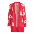 thumbnail image 5 of Dreamers by Debut Women's Open Front Cardigan Sweater, Midweight, Sizes XS-XL, 5 of 5