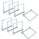 thumbnail image 1 of Pasador de bloqueo de acero inoxidable, pasador de bloqueo de eje de acoplador de seguridad, pasador de hebilla de alambre cuadrado galvanizado para remolques, césped y jardín, 8 U, 1 of 4