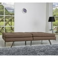 thumbnail image 3 of Gold Sparrow Memphis Double Cushion Futon Sofa, 3 of 10