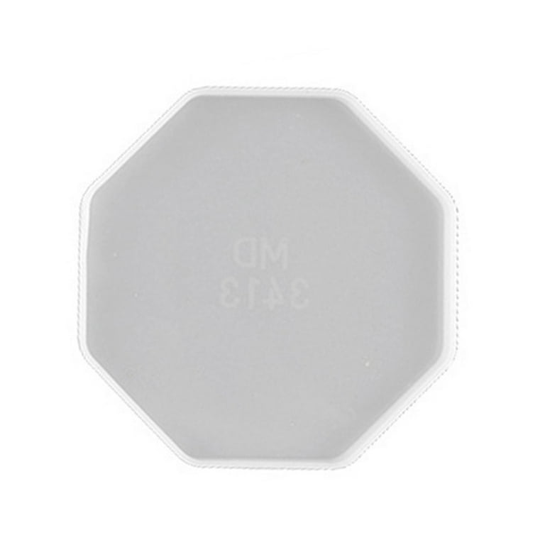 Round Silicone Tray Mold-resin Tray Silicone Mold-hexagon Plate