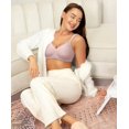 thumbnail image 4 of Bras SINFLA V Neck Wireless para mujer, cobertura total, 4 of 6