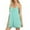 Green 1, variant on Ltctricy Womens Summer Casual Rompers Loose Comfy Sleeveless Spaghetti Strap Shorts Jumpsuit with Pockets