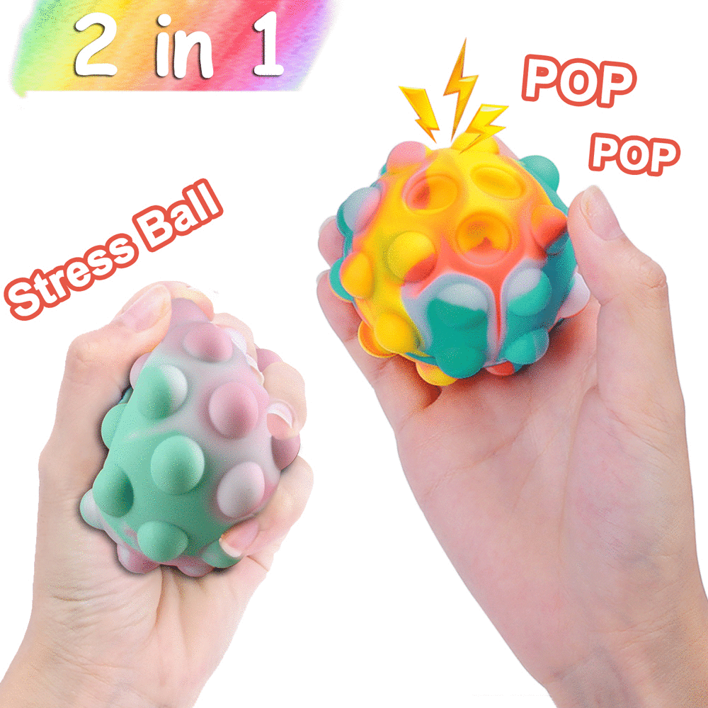 2 x BOUNCING PUTTY MAGIC STRETCH BALL TOYS BOYS GIRLS BIRTHDAY PARTY BAG FILLERS 