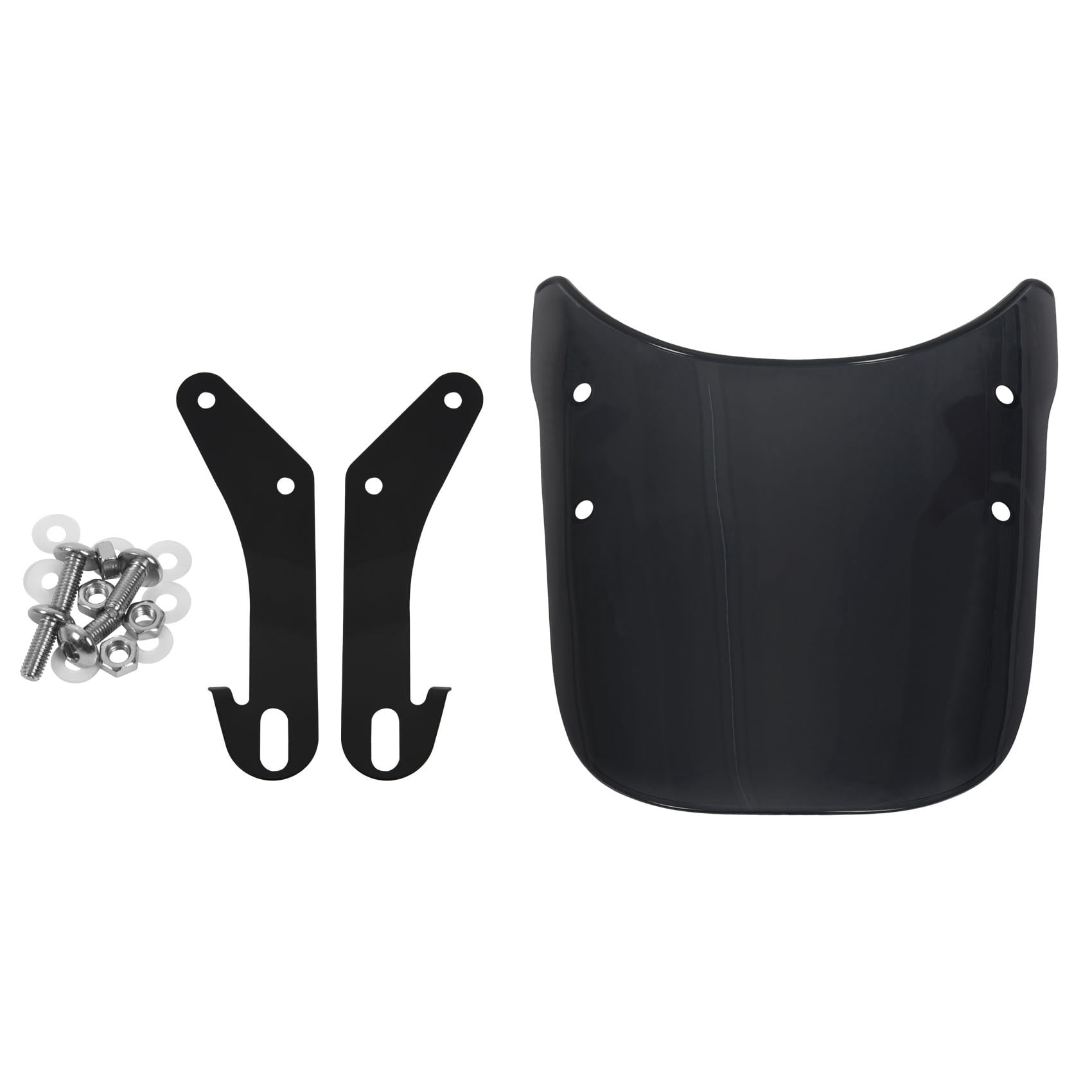 Motorcycle Windshields,Headlight Fairing Universal Windscreen W/Mount