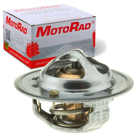 MotoRad Engine Coolant Thermostat compatible with Subaru Outback 3.6L H6 2000-2017 - 170F Fail-Safe