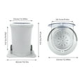 thumbnail image 5 of Autrinix 17-Gallon Manual Clothes Dehydrator, Foot Pedal Drying Spinner, Compact and Portable for Apartments, Dorms, and Camping Trips, 5 of 11