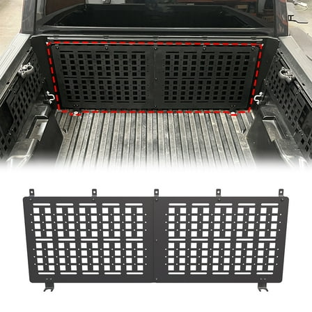 Truck Bed Molle Panels for Toyota Tacoma 2024 2025,High-Quality Carbon Steel Molle Panels