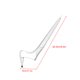thumbnail image 5 of Herramienta para manualidades, rotativo de 360 ​​°, bolígrafo artístico para bricolaje, acero inoxidable, plástico, suministro de mano para manualidades, color blanco Noticed HA006029-04, 5 of 6