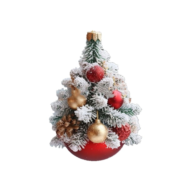 Decoraciones Del Árbol de Navidad 5Pc Colgante Del Coche Del Árbol de Navidad, Ornamento Colgante de Acrílico para Coronas