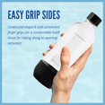 thumbnail image 2 of Replacement for SodaStream Bottles fits Fizz, One Touch, Jet, Source, Play, Genesis, Power (2-Pack, Black & White), 2 of 6