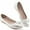 9508-Silver, variant on Ecetana Women's Flats Shoes Pointed Toe Ballet Flats for Women Foldable Comfort Light Weight Slip-On Dress Shoes