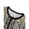 thumbnail image 5 of QEFJNO Bamboo Viscose Baby Boys One-Piece Footies Pajamas, Zipper Romper with Mitten, Footless Sleepers - Forest, 5 of 8